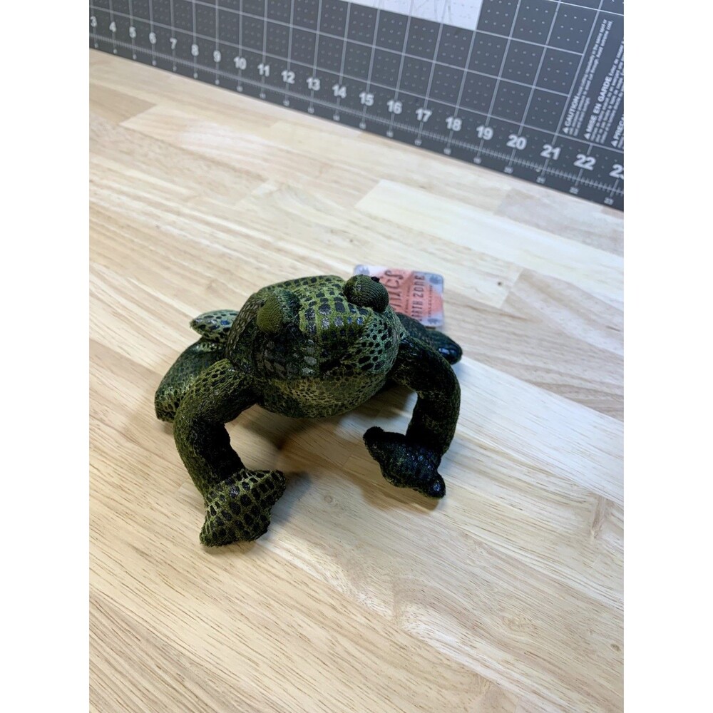 Russ Zonies Flemington the Frog Plush 1997 Vintage Stuffed Animal